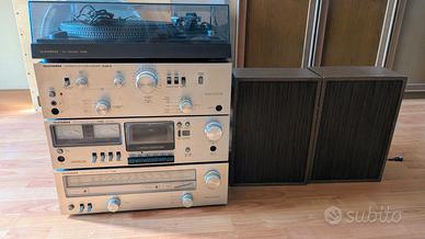 amplificatore stereo vintage Telefunken TT350 hifi