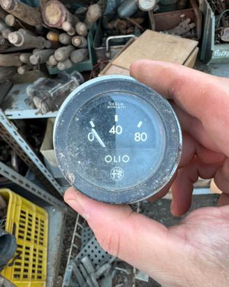 Manometro della pressione dell'olio Alfa Romeo