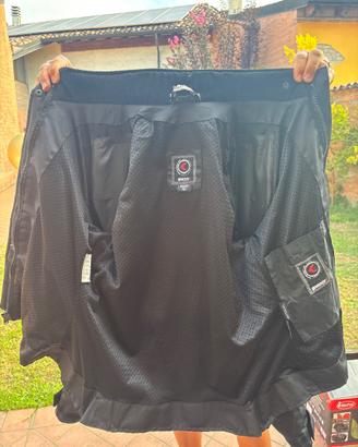 Giacca Moto Tecnico SMOOK - Nero - Taglia M