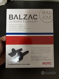 Adattatore L cavalletto posteriore moto Balzac