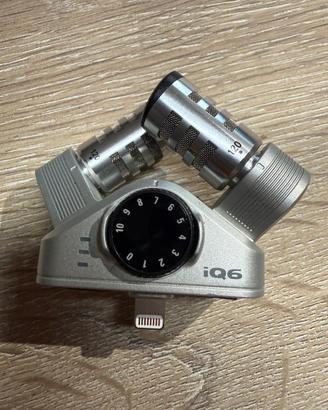 Microfono Zoom iQ6 per iPhone/iPad (lightning)