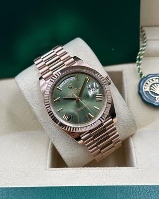 ⌚ Rolex Day-Date Olive - 228235