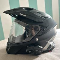 Casco airoh commander + interphone sport