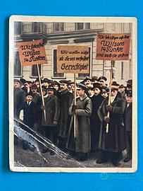 Figurina 3 I 14 PUNTI 1918 WOODROW WILSON card NEW
