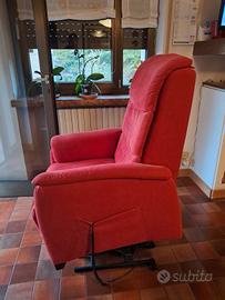 poltrona elettrica reclinabile