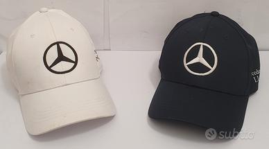 coppia di cappellini Mercedes originali, prez x tu