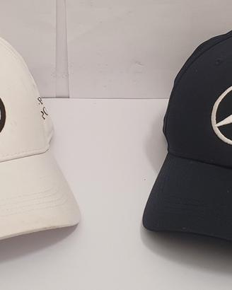 coppia di cappellini Mercedes originali, prez x tu