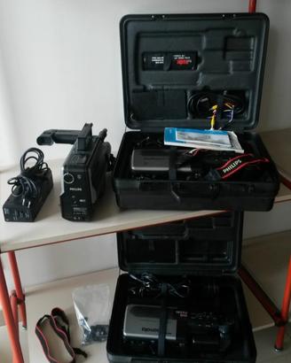 Videocamere VHS Philips e accessori