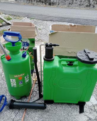 Coppia pompe MARY 10lt e papillon a zaino 16lt