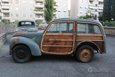 Fiat Topolino 500 C Giardiniera Legno del 1951