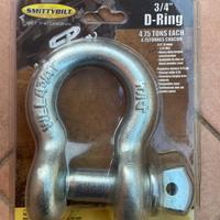 Anello a D zincato Smittybilt 3/4 (4,75 t)