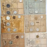 Italia Lotto 10 Serie Divisionali 1970-1979 FDC