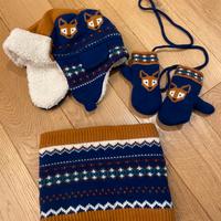 Set cappello - scalda collo - guanti manopole