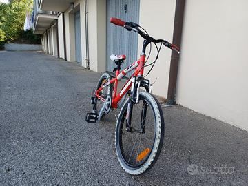 Bici per Bambino Atala, rossa, nera e bianca