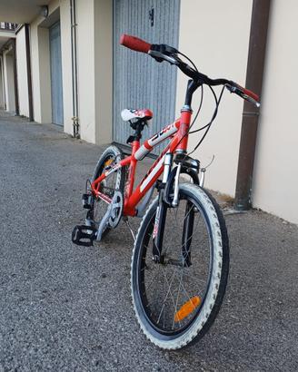 Bici per Bambino Atala, rossa, nera e bianca