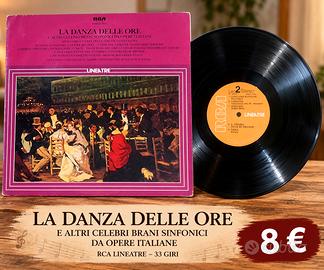 Dischi in vinile 33 giri la danza delle ore