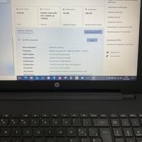 PC portatile HP Probook 250 hard disk SSD 500 gb