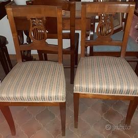 antiche  sedie periodo Direttorio