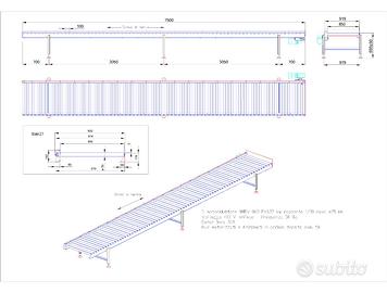 Rulliera motorizzata USATA rif. CMH13