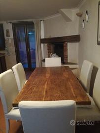 Tavolo massello 170x80 