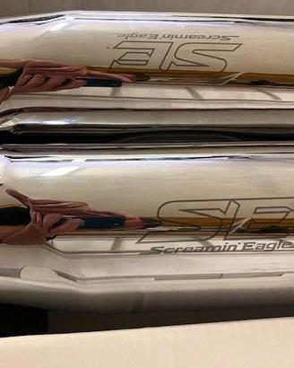 Scarichi Screamin Eagle M8 chrome