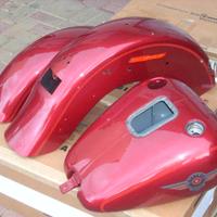 Set paint carrozzeria Harley Davidson Fat boy 1450