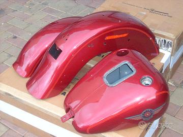 Set paint carrozzeria Harley Davidson Fat boy 1450
