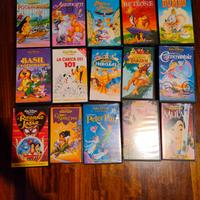 Vhs disney originali da collezione grandi classici