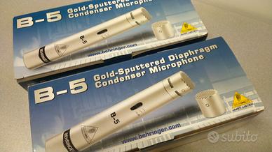 Coppia di microfoni a condensatore Behringer B5