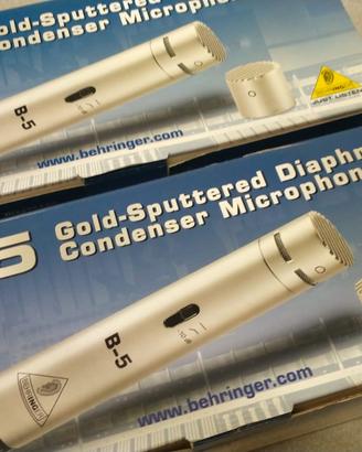 Coppia di microfoni a condensatore Behringer B5