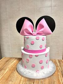 Torta finta, Tema Minnie