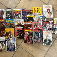 Lotto manga vari e libri