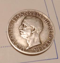 5 Lire 1927 Aquilotto Regno d' Italia 