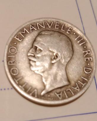5 Lire 1927 Aquilotto Regno d' Italia 