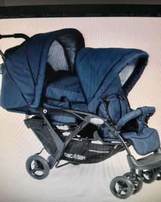 passeggino Duo tutto BLU navy