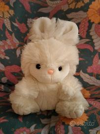 coniglietto peluche bianco 