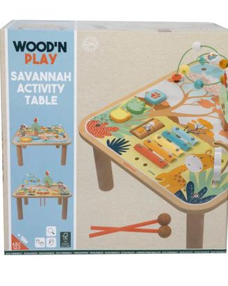 Wood'n play - Savannah activity table