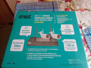 Kit di video sorveglianza Urmet