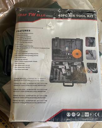 Utensili pneumatici - kit 43 pezzi