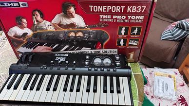 tastiera line 6 TONEPORT KB37  COMPLETA !!