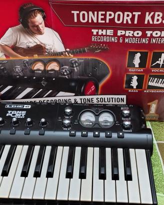 tastiera line 6 TONEPORT KB37  COMPLETA !!