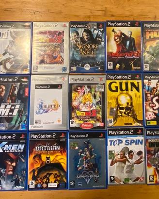 Lotto 32 giochi ps2 completi