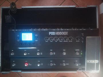 SUPER: Line6 POD HD500X + Flight Case