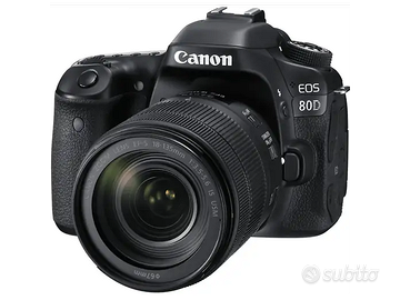 CANON EOS 80D + 18 - 55