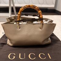 Borsa gucci manici bamboo