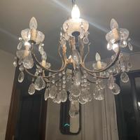 Lampadario a goccia anni 60