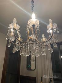 Lampadario a goccia anni 60