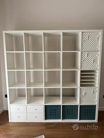 Kallax Scaffale Ikea 182 x 182 Bianco