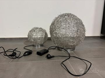 Palle luminose da terra