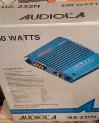 Amplificatore Audiola 200W